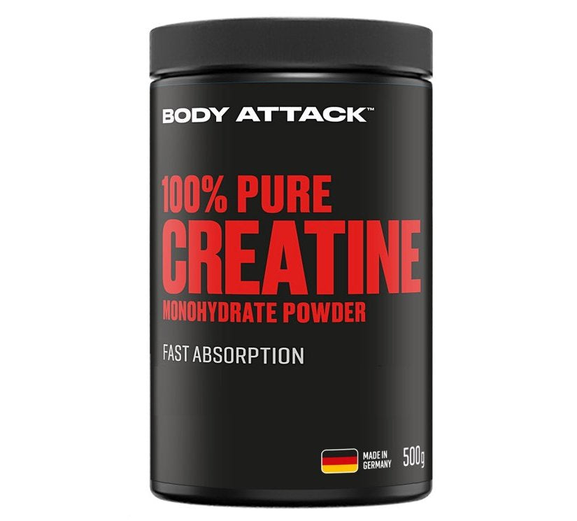 Body Attack - 100% Pure Creatine Pulver 500g Body Attack