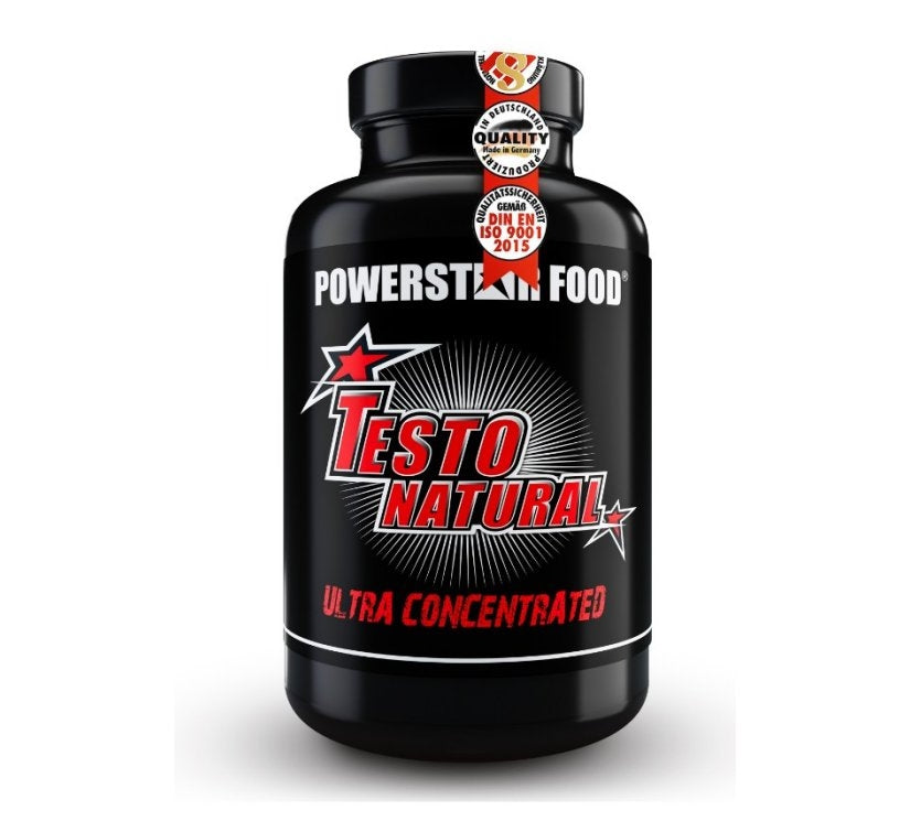 Powerstar Food - Testo Natural - 150 Kapseln Powerstar Food