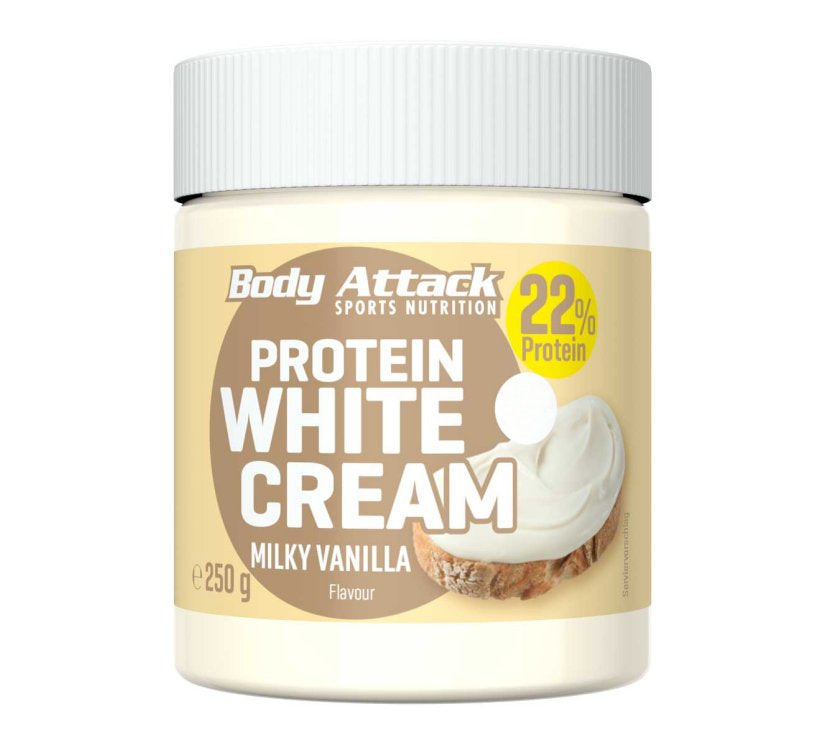 Body Attack - Protein White Cream Milky Vanilla Aufstrich - 250g Body Attack