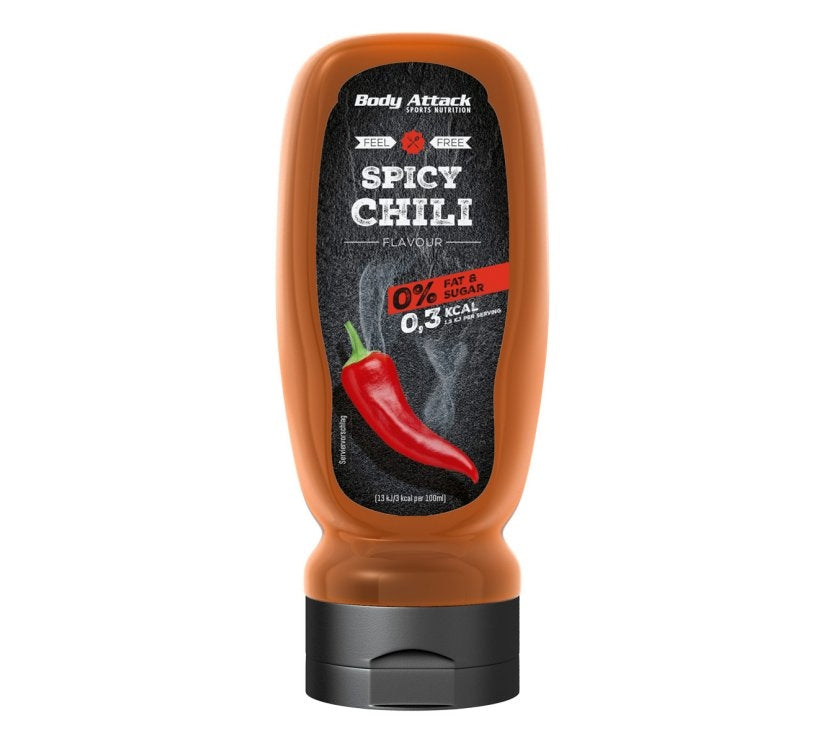 Body Attack - Spicy Chili Sauce - 320ml Body Attack