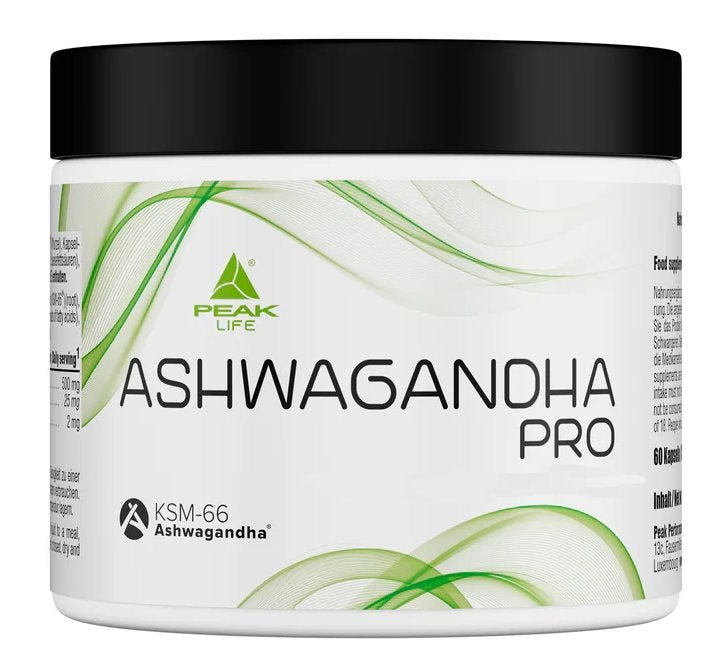 Peak - Ashwagandha Pro - 60 Kapseln Peak