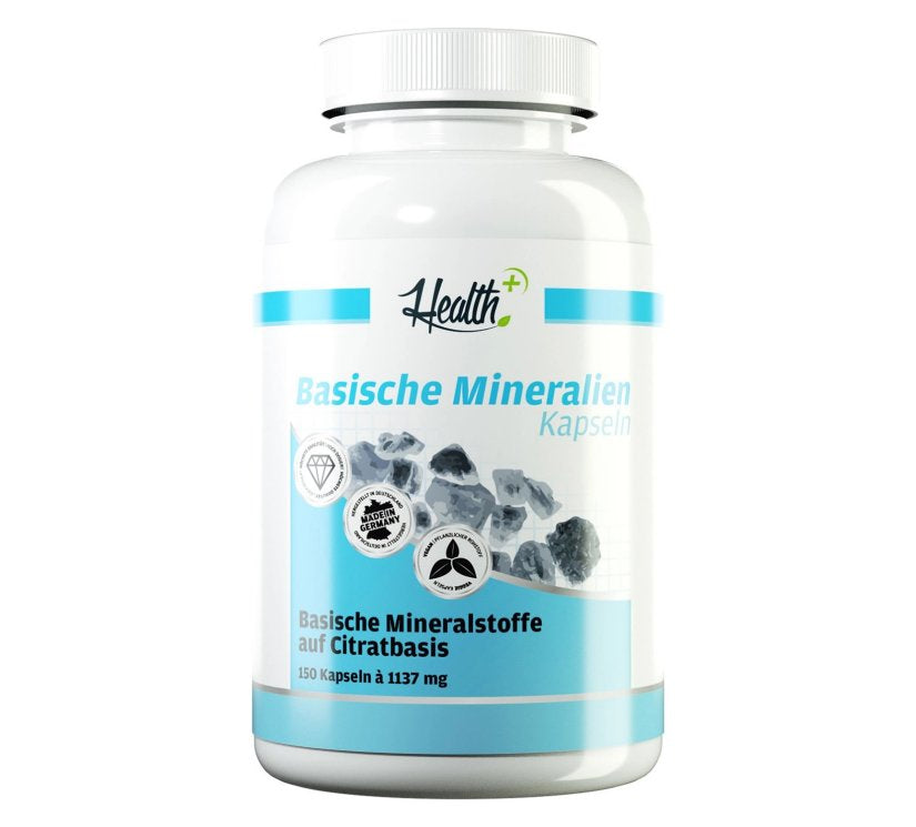 Health+ - Basische Mineralien - 150 Kapseln Health+
