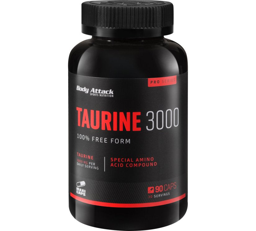 Body Attack - Taurine 3000 Caps - 90 Kapseln Body Attack