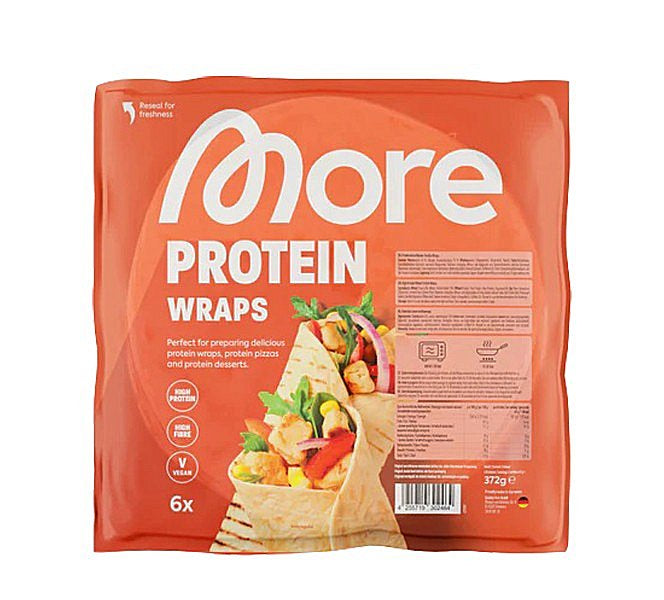 More Nutrition - Protein Wrap - 6 x 62g More Nutrition