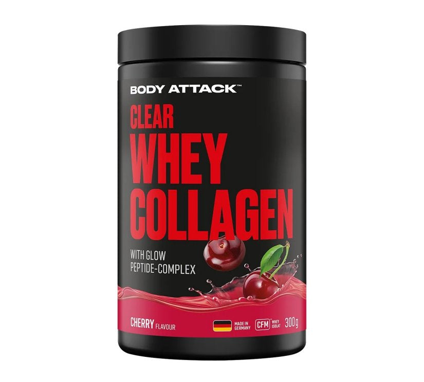 Body Attack - Clear Whey Collagen - 300g Dose Body Attack