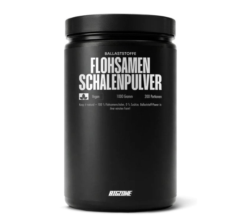 Big Zone - Flohsamenschalenpulver - 1000g Dose Big Zone