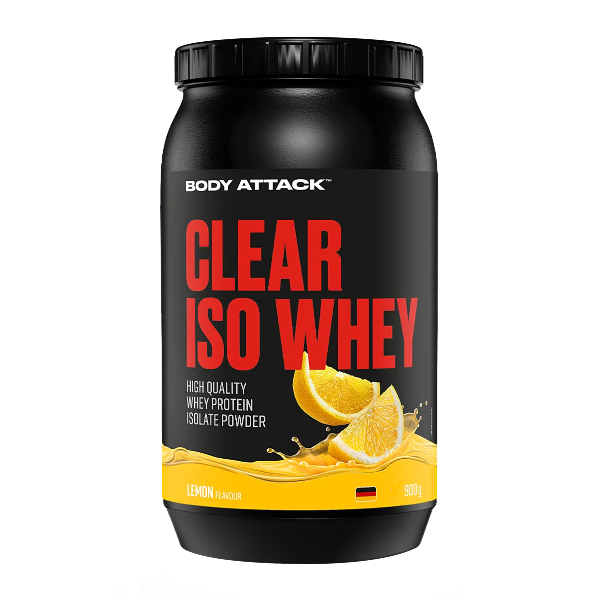 Body Attack - Clear Iso Whey - 900g Dose Body Attack Lemon