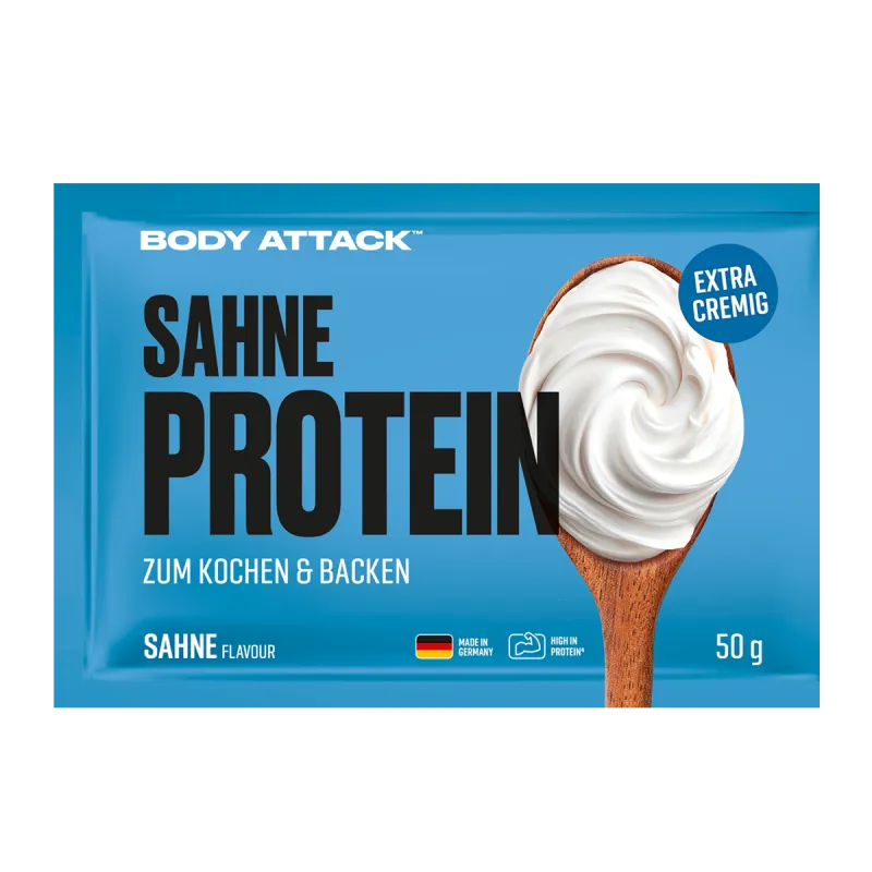 Body Attack - Sahne Protein - 50g Probe