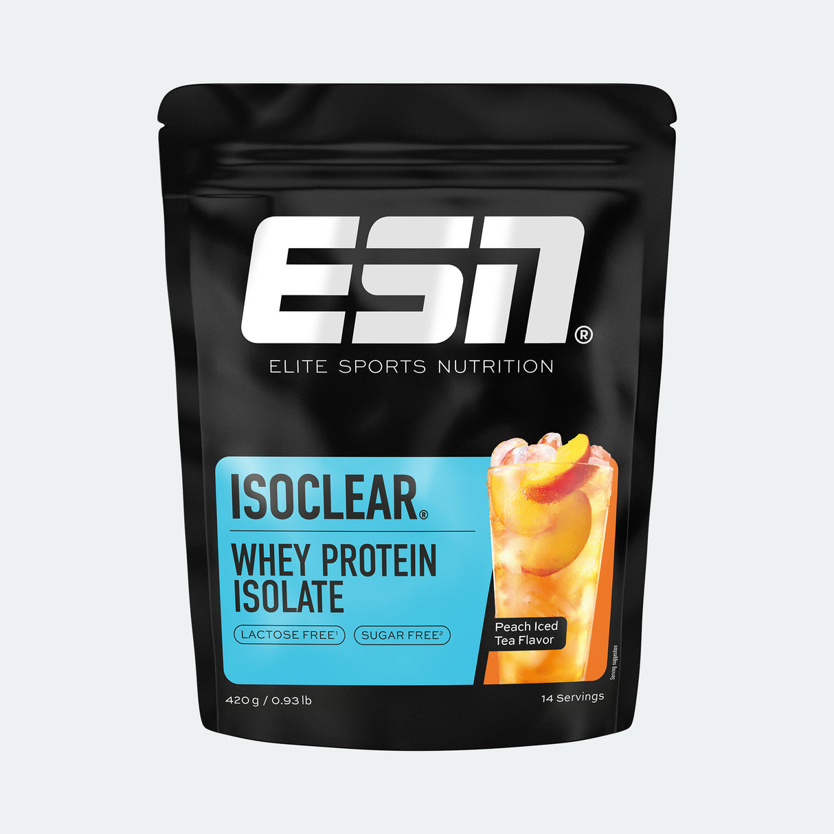 ESN - Isoclear Whey Isolat - 420g Beutel ESN Peach Iced Tea