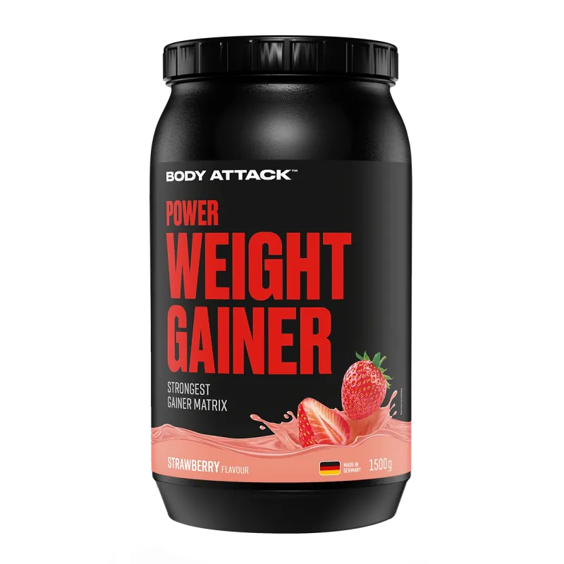 Body Attack - Power Weight Gainer 1500g Body Attack Strawberry