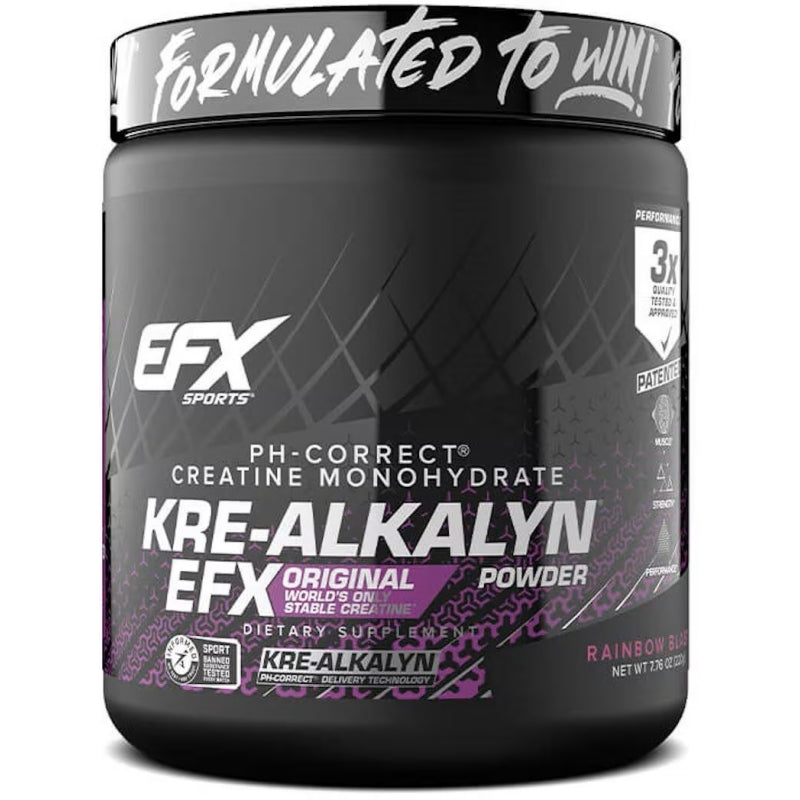 EFX - Kre-Alkalyn Powder - 220g EFX Rainbow Blast