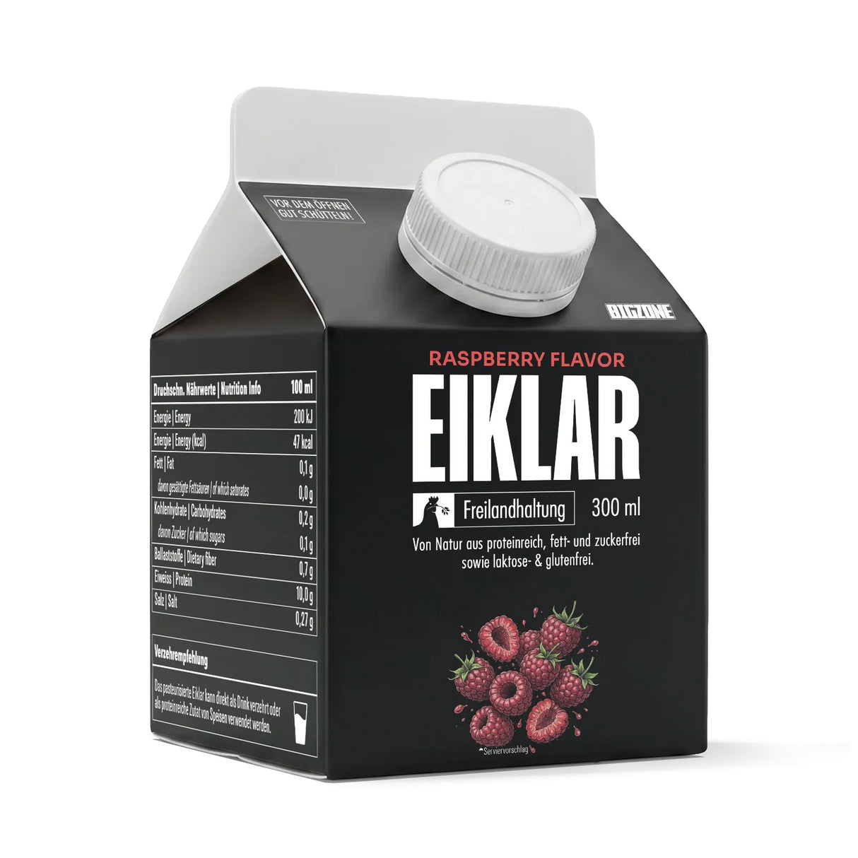 Big Zone - Eiklar flüssig mit Geschmack - 300ml Big Zone Raspberry