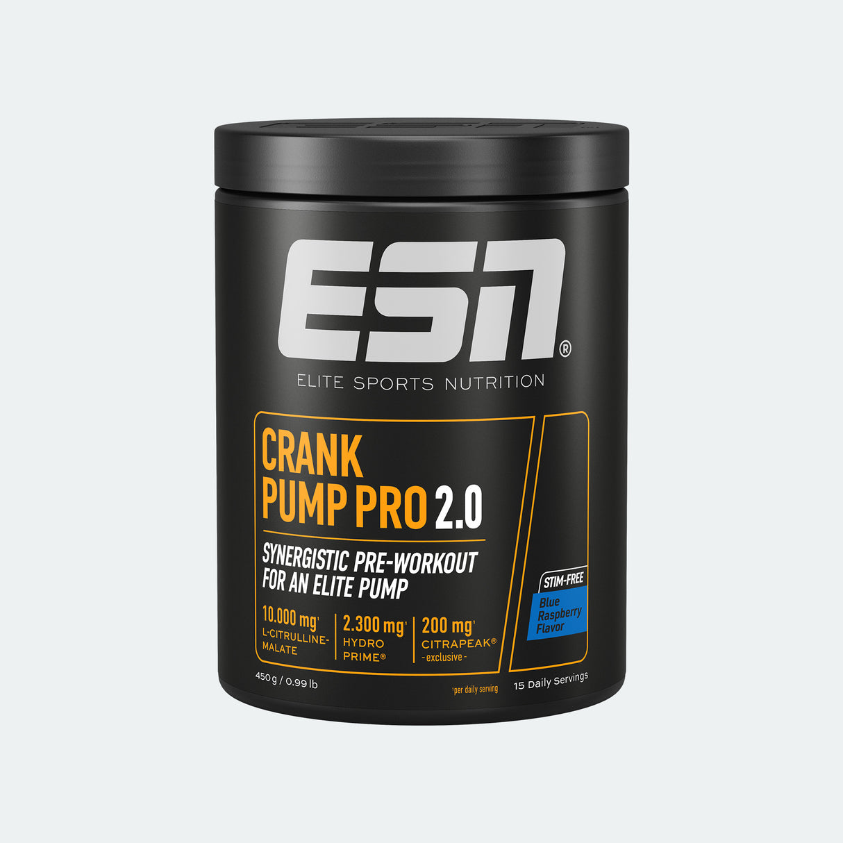ESN - Crank Pump Pro 2.0 - 450g Dose ESN Blue Raspberry