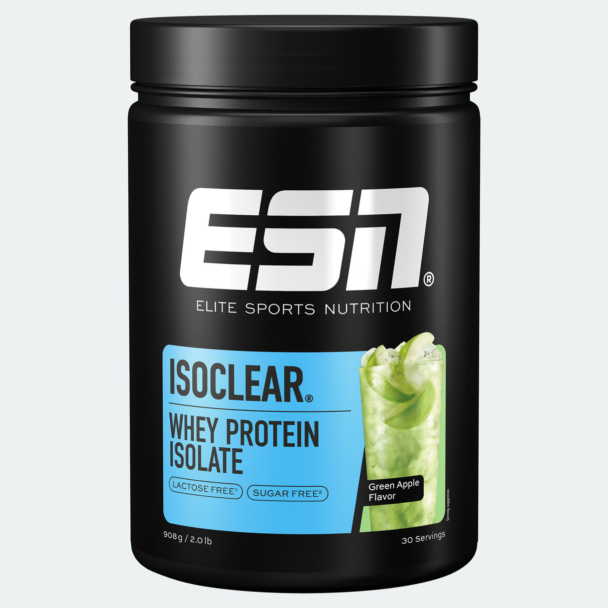 ESN - Isoclear Whey Isolat - 908g Dose ESN Green Apple