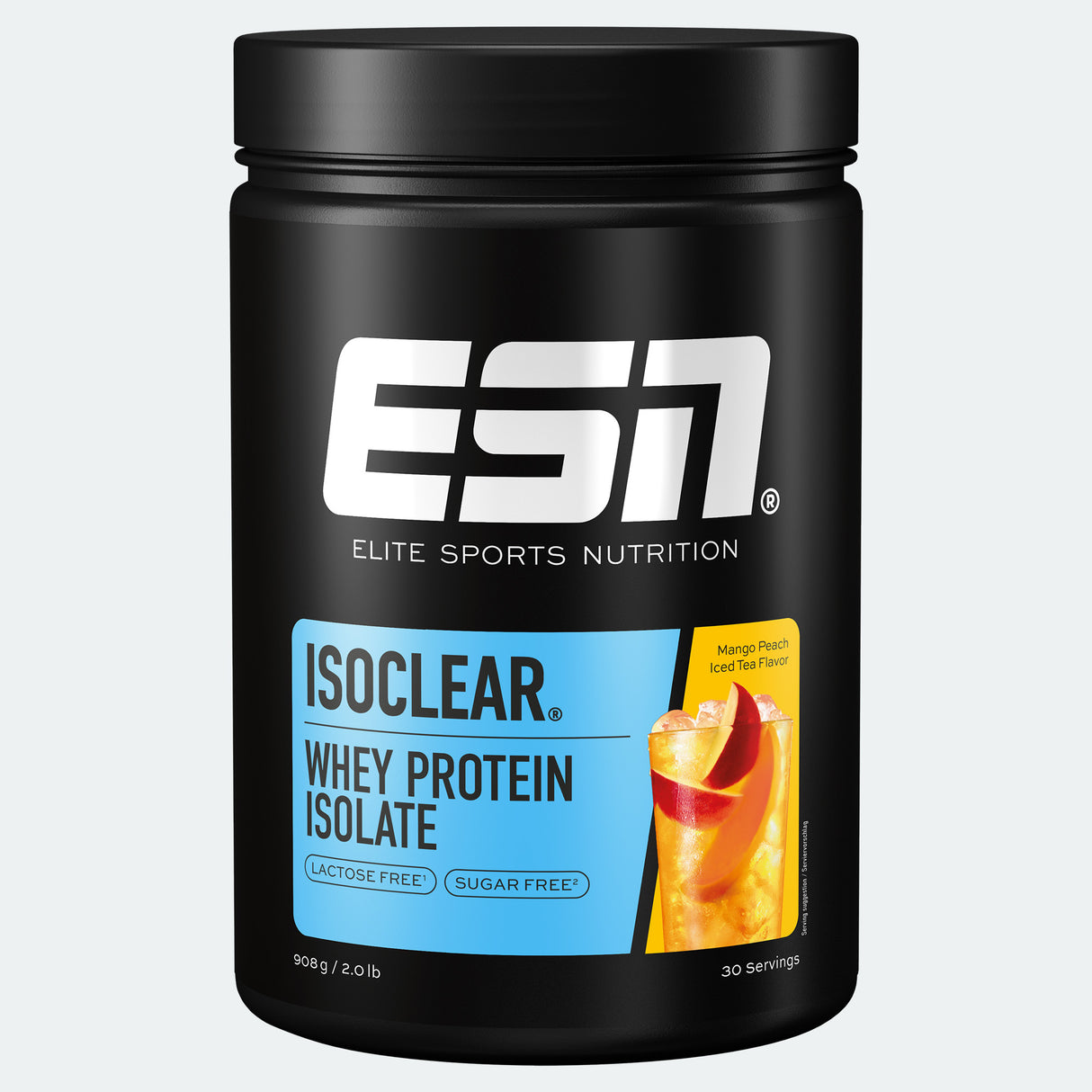 ESN - Isoclear Whey Isolat - 908g Dose ESN Mango Peached Iced Tea