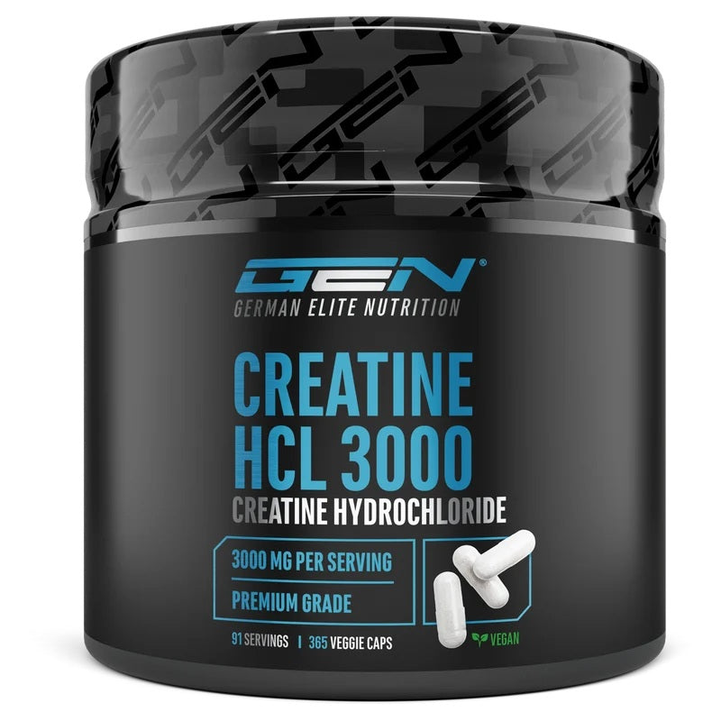 German Elite Nutrition - Creatine HCL - 365 Kapseln German Elite Nutrition