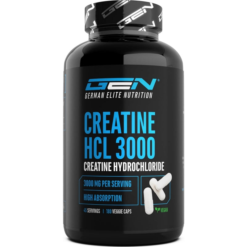 German Elite Nutrition - Creatine HCL - 180 Kapseln German Elite Nutrition