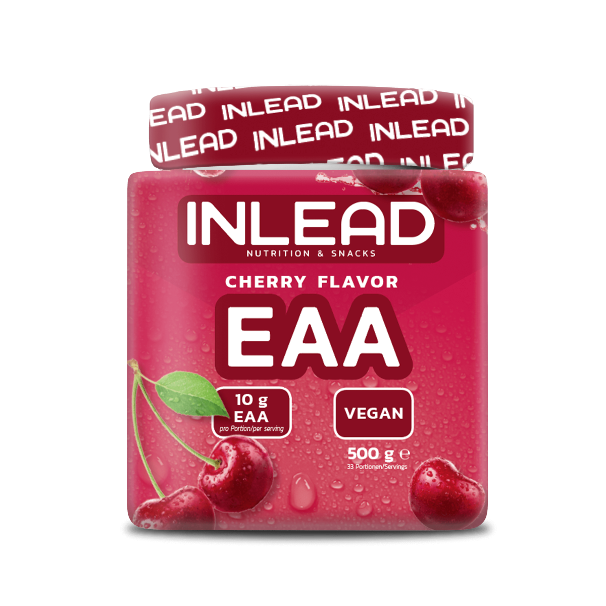 Inlead Nutrition - EAA Pulver - 500g Dose Inlead Cherry