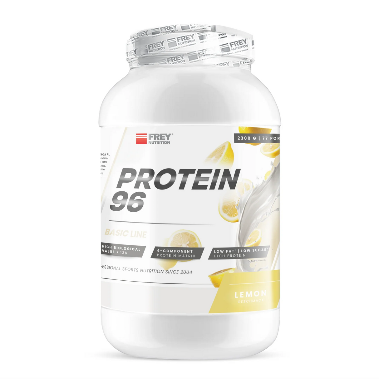 Frey Nutrition - Protein 96 - 2300g Dose Frey Nutrition Lemon