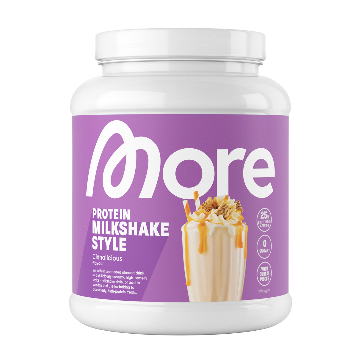 More Nutrition - Protein - 600g Dose More Nutrition Cinnalicious