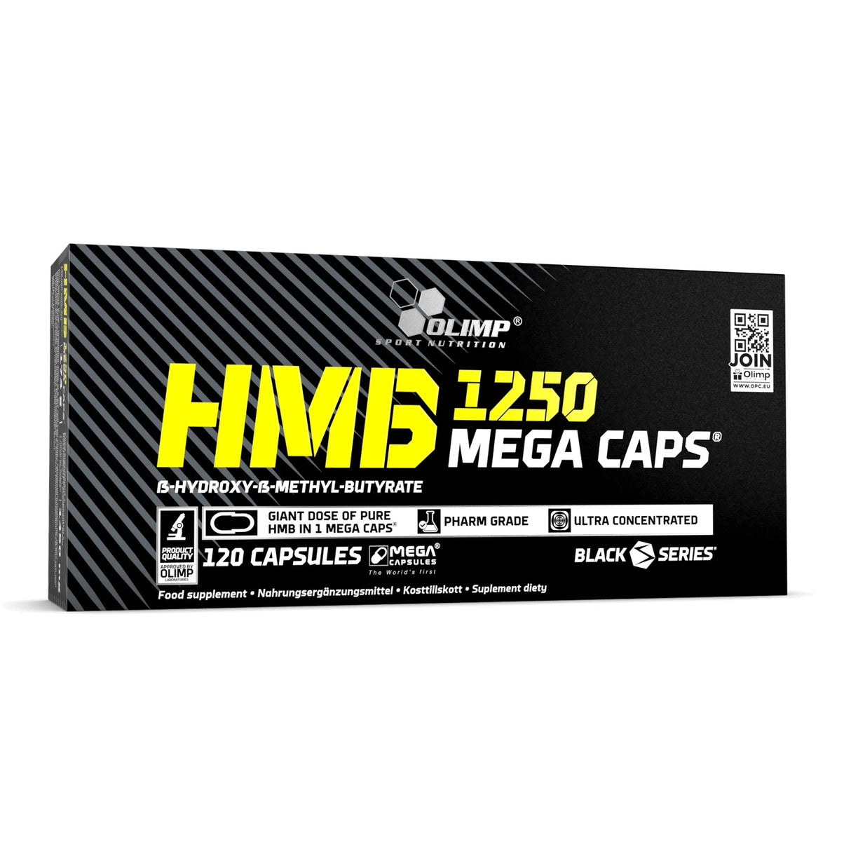 Olimp - HMB 1250 Mega Caps - 120 Kapseln Olimp