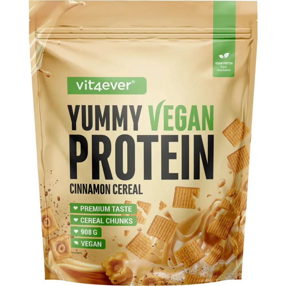 Vit4ever - Yummy Vegan Protein - 908g Beutel Vit4ever Cinnamon Cereal