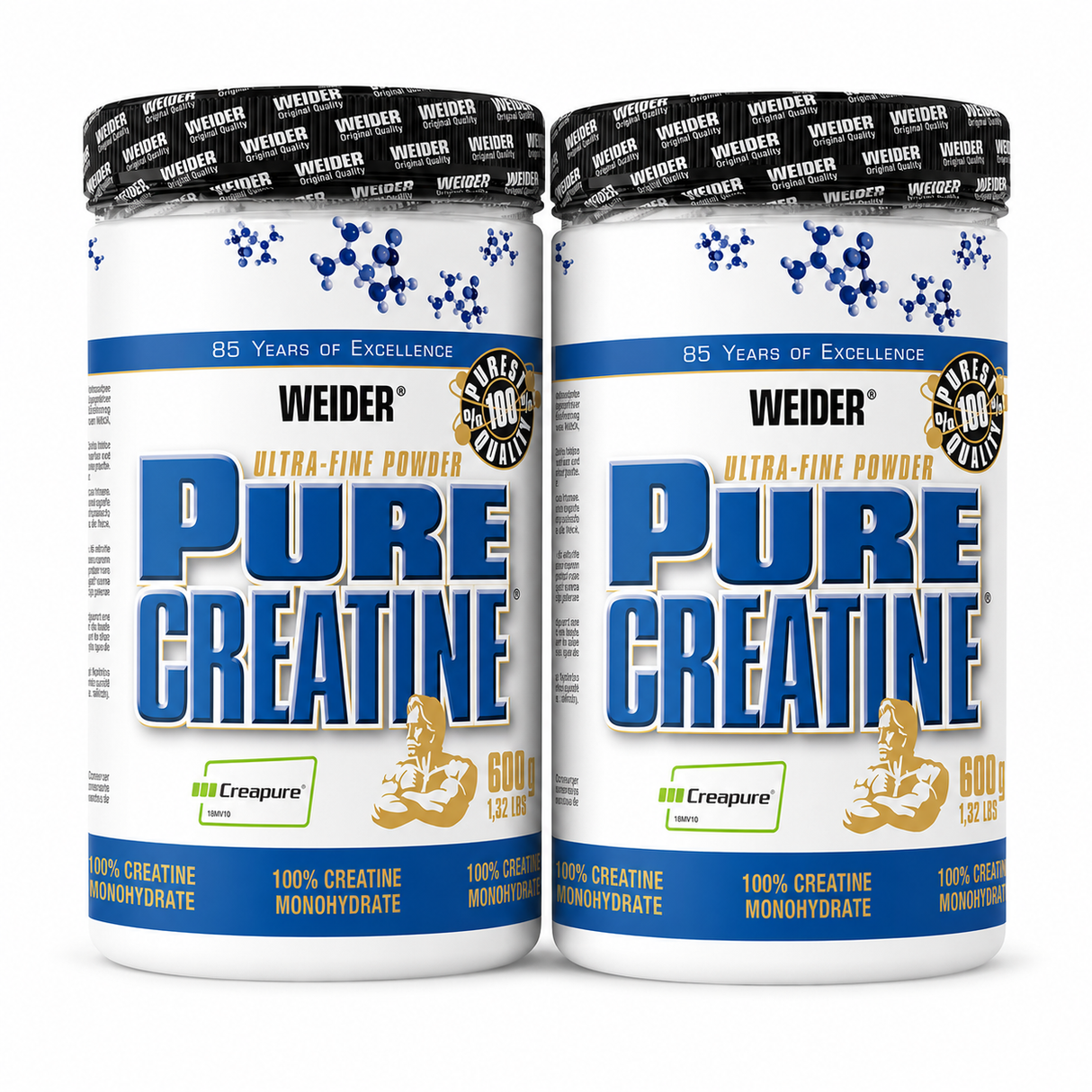 Weider - Pure Creatine Bundle 2 x 600g
