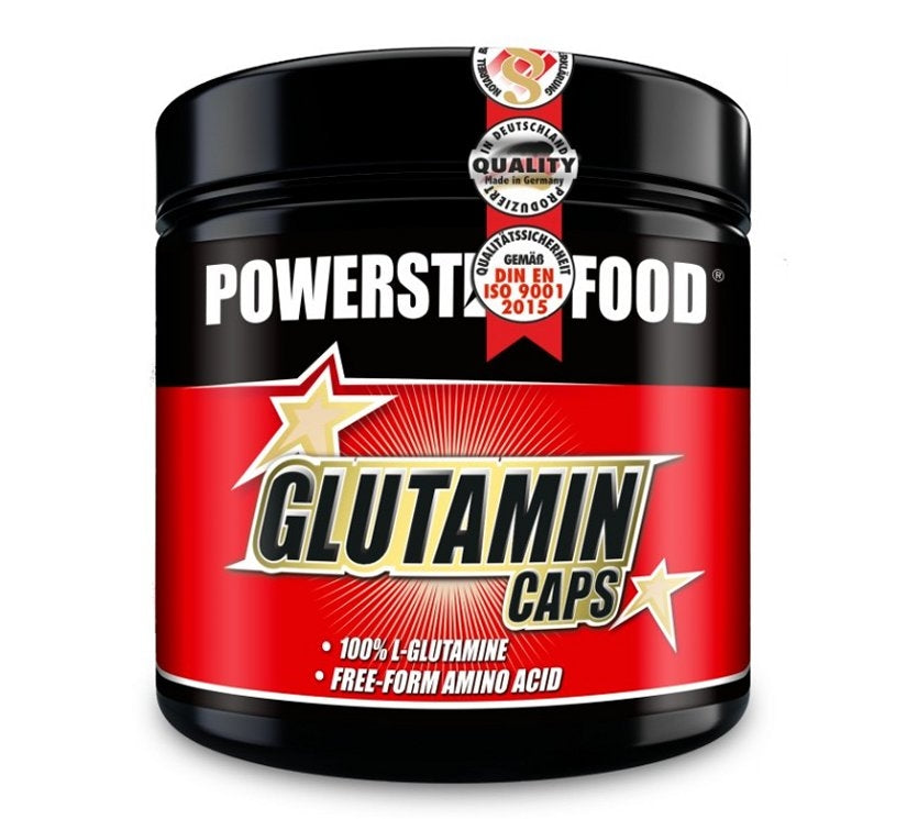 Powerstar Food - L-Glutamin Caps - 300 Stück Powerstar Food