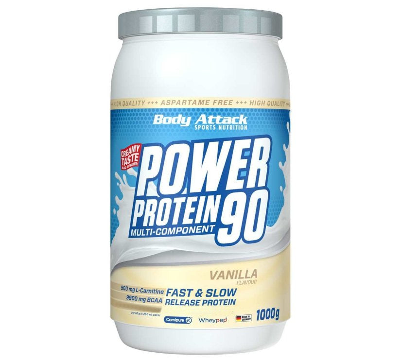 Body Attack - Power Protein 90 - 1000g Body Attack