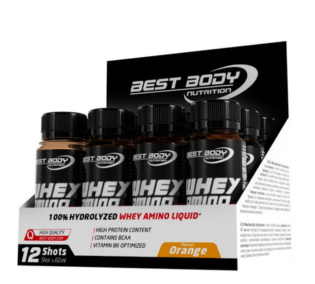 Best Body Nutrition - Whey Amino Shot - 12 x 60ml Best Body Nutrition
