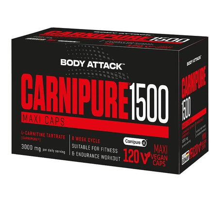 Body Attack - CARNIPURE 1500 - 120 Kapseln Body Attack