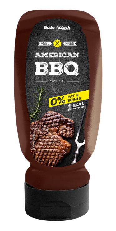 Body Attack - American BBQ Sauce - 320ml Body Attack