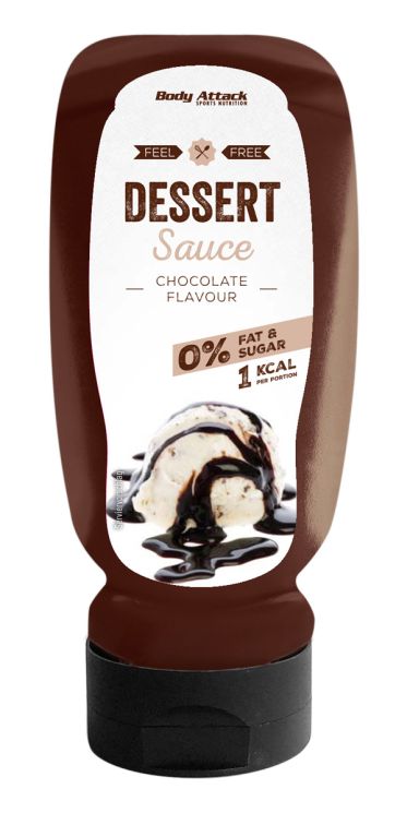 Body Attack Dessert Sauce Chocolate Flavour - 320ml Body Attack