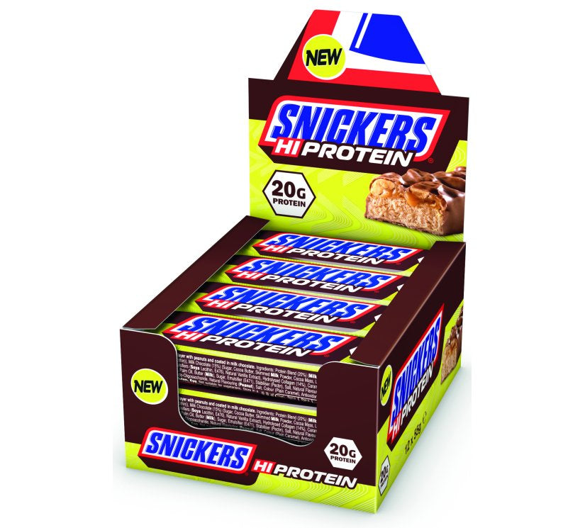 Snickers Hi Protein Bar Riegel - Karton 12 x 55g Mars Incorporated