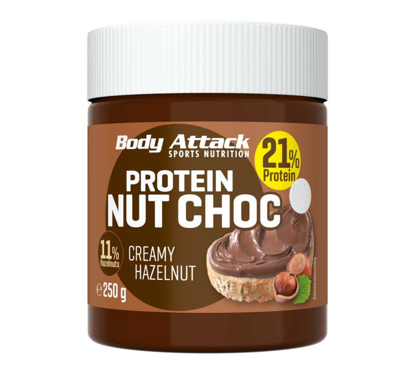 Body Attack - Protein Nut Choc Creamy Hazelnut Aufstrich Body Attack