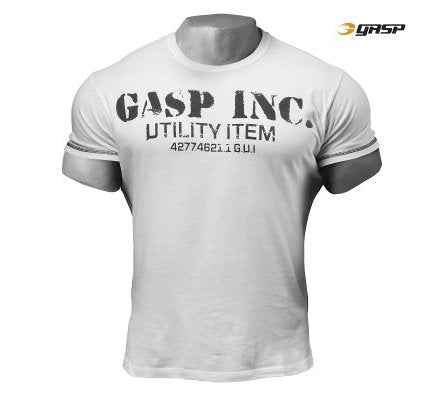 GASP - Basic Utility Tee white - T-Shirt weiß GASP