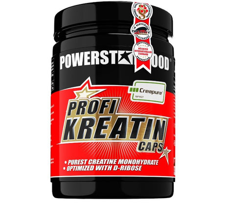 Powerstar Food - Kreatin Caps - 500 Stück Powerstar Food