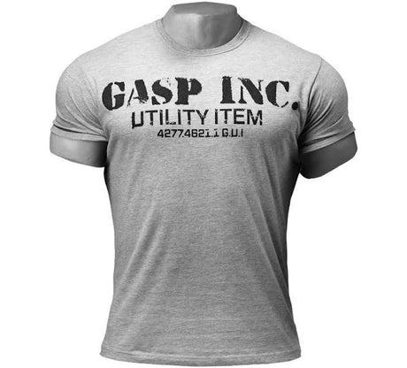 GASP - Basic Utility Tee grey - T-Shirt grau GASP