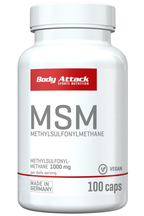 Body Attack - MSM Caps - 100 Kapseln Body Attack