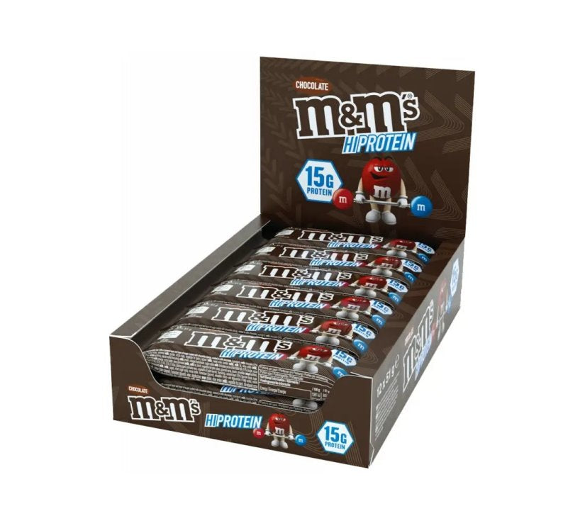 M&M´s Hi-Protein Bar Riegel - Karton 12 x 51g Mars Incorporated