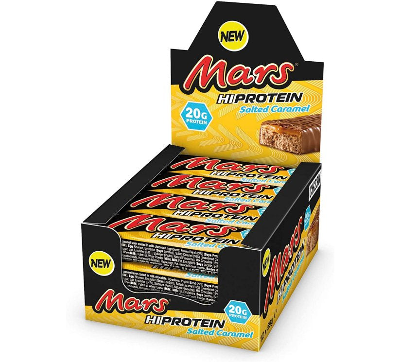 Mars Protein Bar Riegel Salted Caramel - Karton 12 x 59g Mars Incorporated