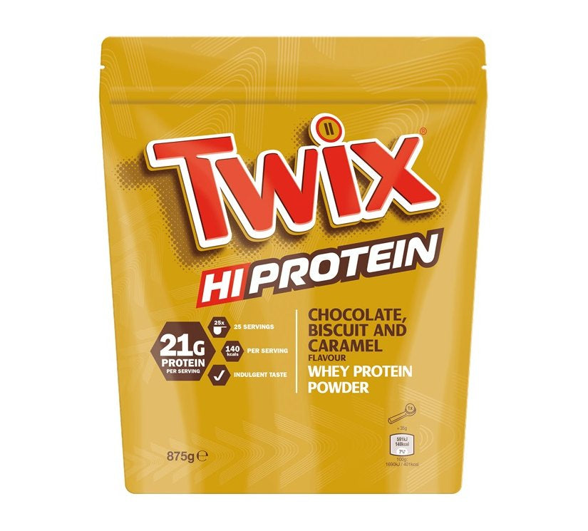 Twix - Hi Protein Cocolate Bisquit and Caramel Powder - 875g Mars Incorporated