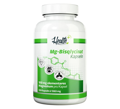 Health+ - Magnesium Bisglycinat - 120 Kapseln Health+