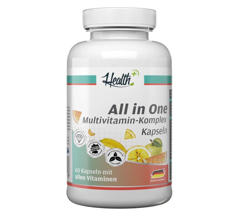 Health+ - All in One Multivitamin Komplex - 60 Kapseln Health+