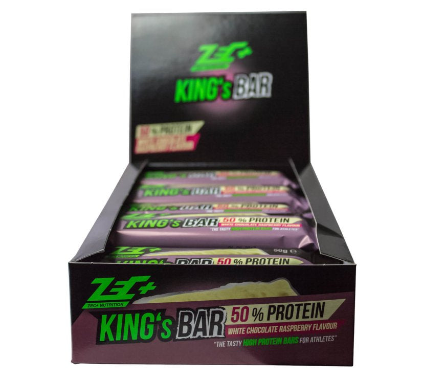 Zec+ - Kings Bar 50% Protein Riegel - Karton 24 x 50g ZEC+