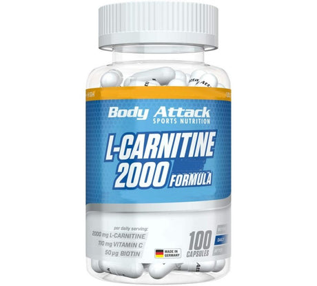 Body Attack - L-Carnitin Caps 2000 - 100 Kapseln Body Attack