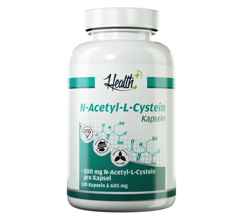 Health+ - N-Acetyl-L-Cystein - 120 Kapseln Health+