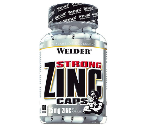 Weider - Strong Zinc Caps - 120 Kapseln Weider