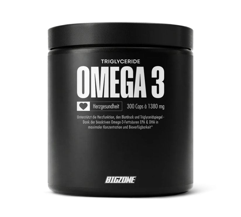 Big Zone - Omega 3 Triglyceride - 300 Kapseln Big Zone