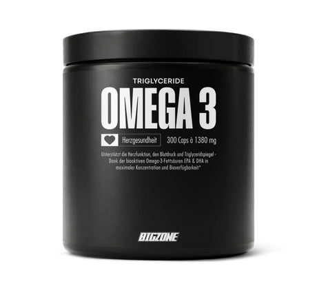 Big Zone - Omega 3 Triglyceride - 300 Kapseln Big Zone